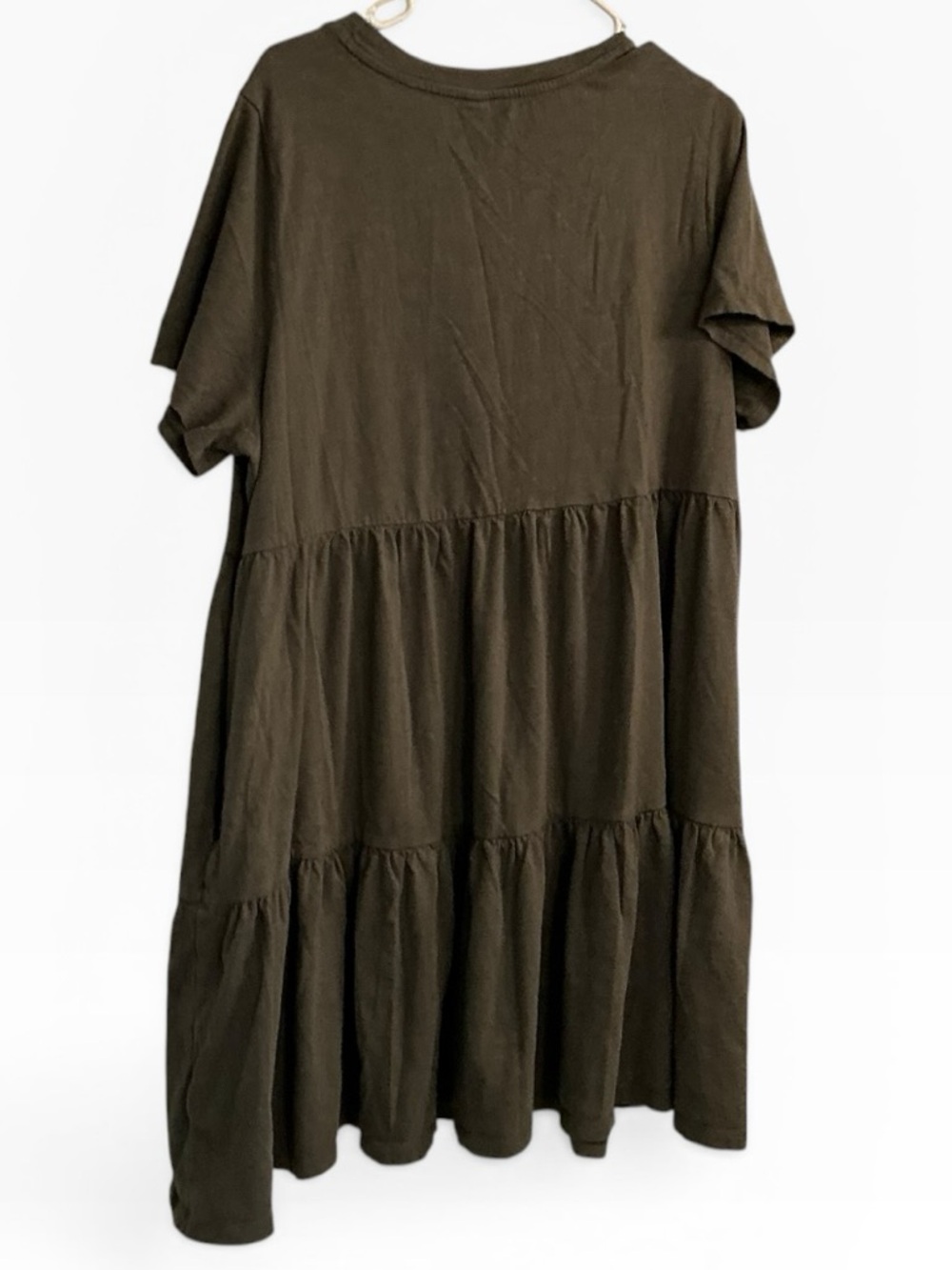 Old Navy Olive Green Casual Tee - Picture 3 of 3